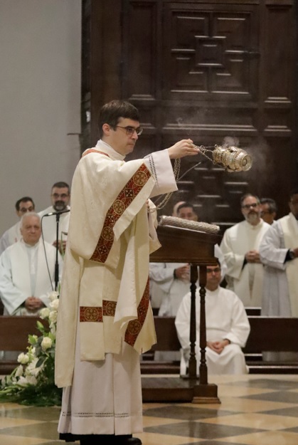 incensario diacono oratorio san felipe neri catedral alcala