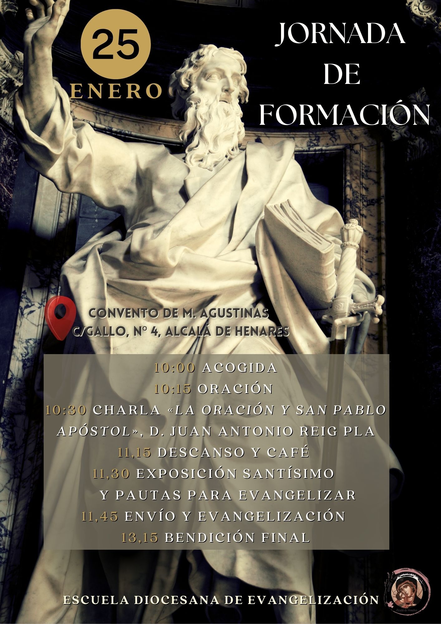 jornada formacion escuela diocesana evangelizacion alcala san pablo 25